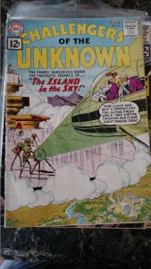 CHALLENGERS OF THE UNKNOWN #23(DC,1962) Condition GD