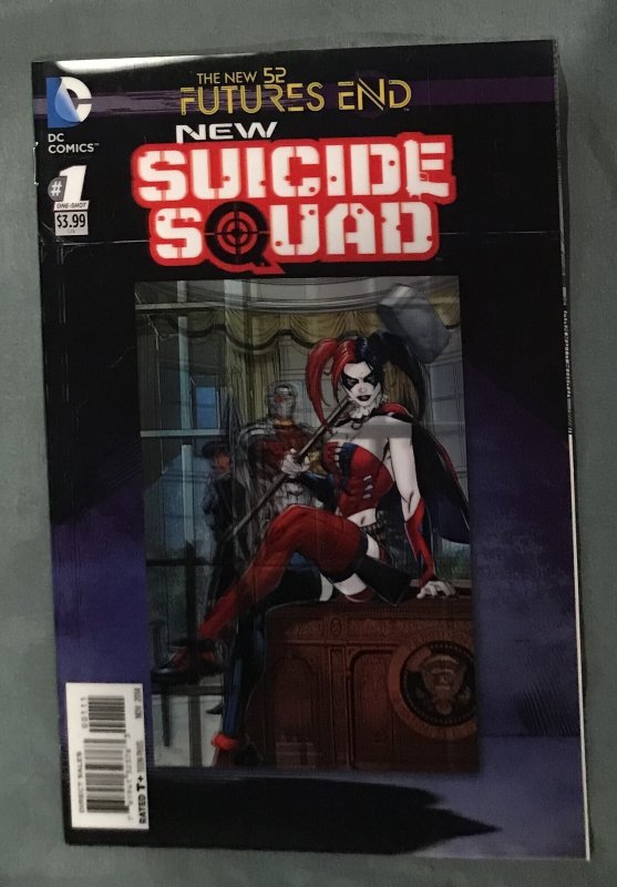 New Suicide Squad: Futures End 3-D Motion Cover (2014)