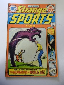 Strange Sports Stories #6 (1974) VG- Condition moisture stain