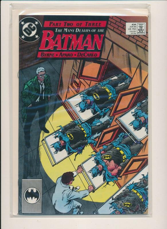 DC BATMAN #432 &3 Part Series The Many Dreams of BATMAN#433-435 F/VF (PF629) 