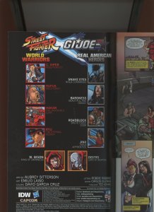 (2016) Street Fighter X G.I. Joe #1: VARIANT! SUBSCRIPTION COVER C! (9.0/9.2)