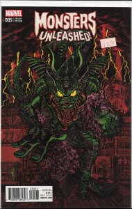 Monsters Unleashed! #5 Superlog Cover (2017)