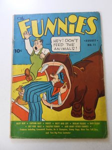 The Funnies #11 (1937) VG condition pencil front cover
