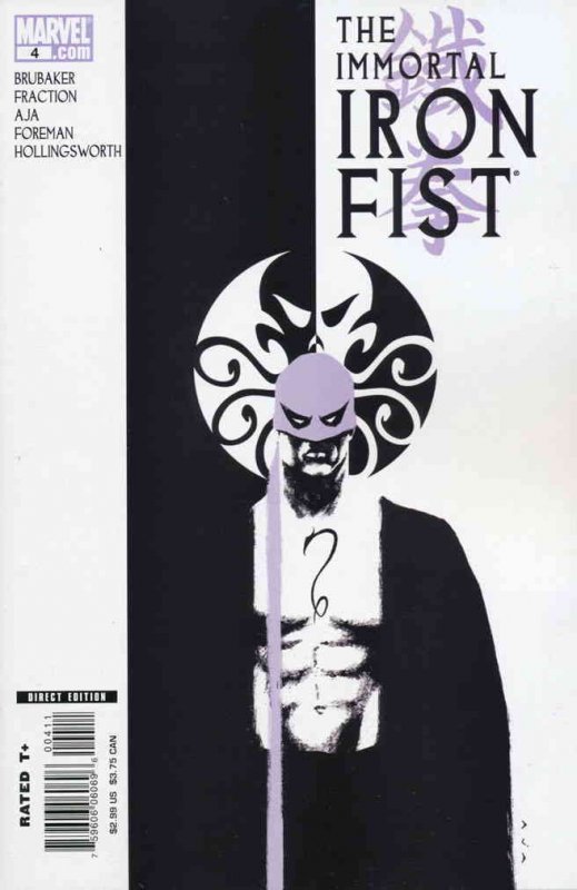 Immortal Iron Fist, The #4 FN ; Marvel | Brubaker - Matt Fraction