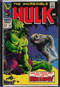 The Incredible Hulk #104 (1968) Hulk