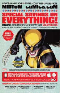 All-New Wolverine #1 Local Comic Shop Day Cover (2016) Wolverine [Key Issue]