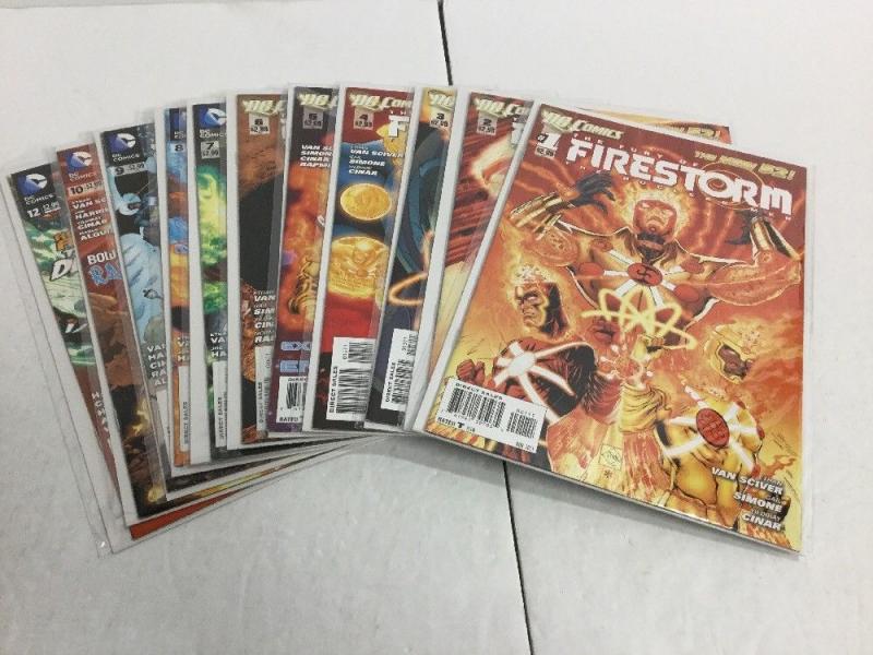 Fury Of Firestorm 1 2 3 4 5 6 7 8 9 10 12 Lot Set Run Nm Near Mint DC New 52