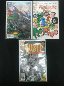 FANTASTIC FOUR RELATED 3PC LOT (VF) FF MARVEL INDEX!! SILVER SABLE!! 1997