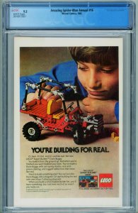 Amazing Spider-Man Annual #16  1982 - Marvel -CGC 9.2 - Comic Book-3810015001