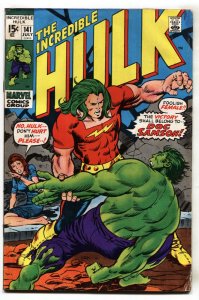 INCREDIBLE HULK #141 1st appearance DOC SAMSON-Marvel  1971