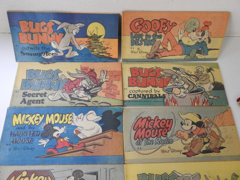 Mega-Lot of Mini-Comics W/ All the Best Comics! Bugs, Mickey, Donald+ Avg VG+!