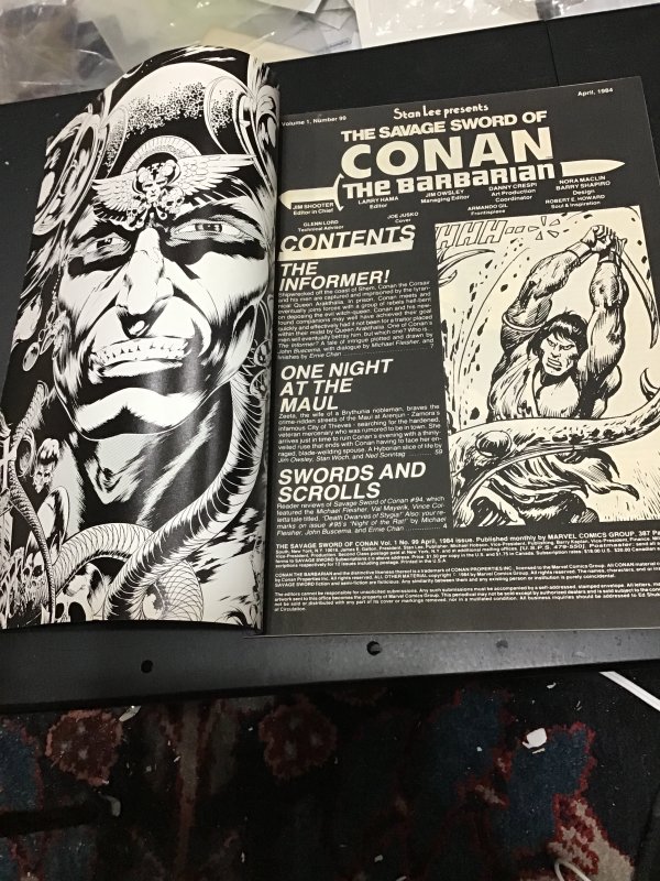 The Savage Sword of Conan #99 (1984) John Buscema, Ernie Chan Art High-Grade NM-