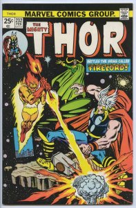 THOR #232 - 6.0, OW-W - Thor vs Firelord - Hercules - Loki