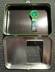 2002 INCREDIBLE HULK Marvel / Envy Watch in Collectible Tin NM/VF-