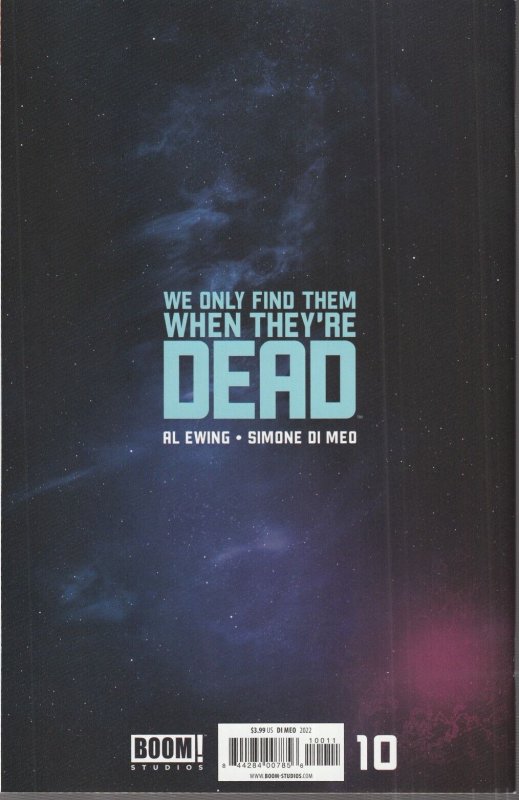 We Only Find Them When They're Dead # 10 Cover A Boom! 2021 [Q9]