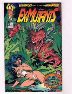 Ex-Mutants #2 VF Malibu Comics Comic Book DE19