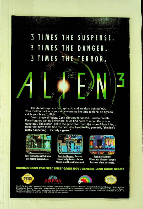 Alien 3 #2 (Jul 1992, Dark Horse) - Near Mint 
