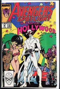 Avengers Spotlight #23 (1989) The Vision