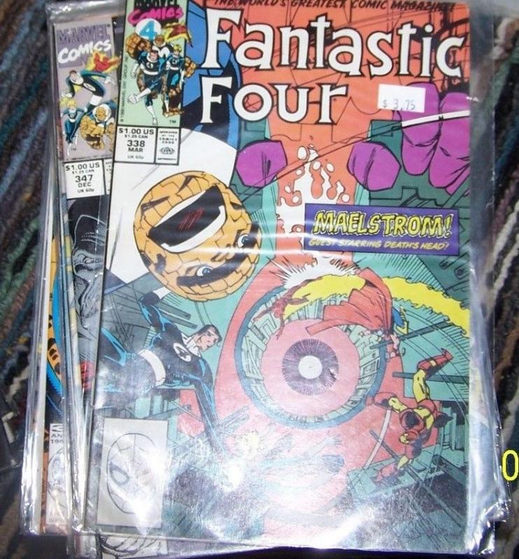 FANTASTIC FOUR #338  Marvel     COPPER AGE  deaths head