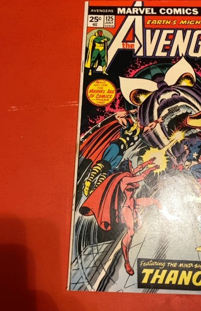 The Avengers #125 (1974)early Thanos/ Jim Starlin