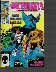 Micronauts #20 (Marvel, 1986)
