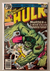 Incred. Hulk #228 NS Marvel (6.0 FN) 1st app. Dr Karla Sofen as Moonstone (1978)