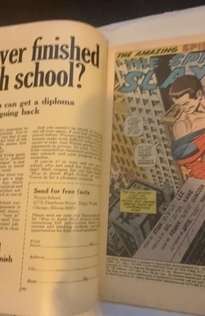 The Amazing Spider-Man #105 (1972)Lee/Kane the spider slayer