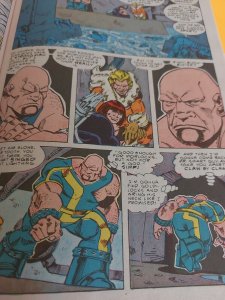 1986 Mighty Thor 374 Sabretooth cameo X-Factor app VF