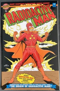 Radioactive Man #1 (1992, Bongo) Glow in the Dark Cover. Poster Inside. NM-