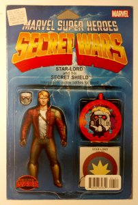 Star-Lord & Kitty Pryde #1 (9.4, 2015) Star-Lord Action Figure Cover