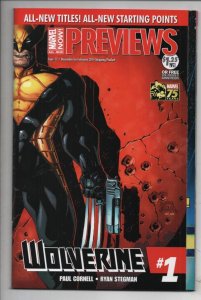 MARVEL PREVIEWS #17 NM-, 2014, Wolverine cover