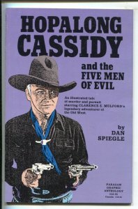 Hopalong Cassidy 1991-Paragon-The Five Men of Evil-William Boyd cover & movie...