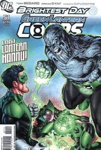 GREEN LANTERN CORPS (2006) #51 NM BRIGHTEST DAY