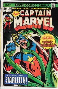 Captain Marvel #40 (1975) Captain Marvel