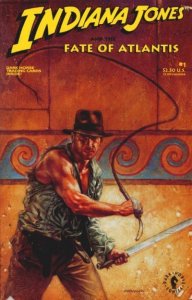 Indiana Jones and the Fate of Atlantis #1 (with card) VF/NM ; Dark Horse