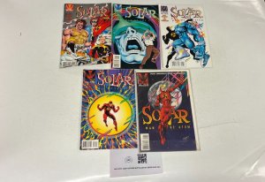 5 Solar Man of the Atom Valiant Comics Books #46 47 48 49 50 Jurgens 12 JW24