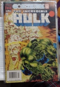 incredible hulk  # 438  1995 marvel EDGE  disney GHOSTS OF THE FUTURE 3 NEWSTAND