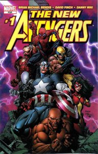 New Avengers #1D VF/NM ; Marvel | Bendis