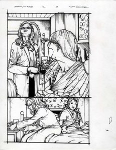 James Patterson Max Ride:First Flight #2 Pg 8 Alex Sanchez Original Art-MARVEL