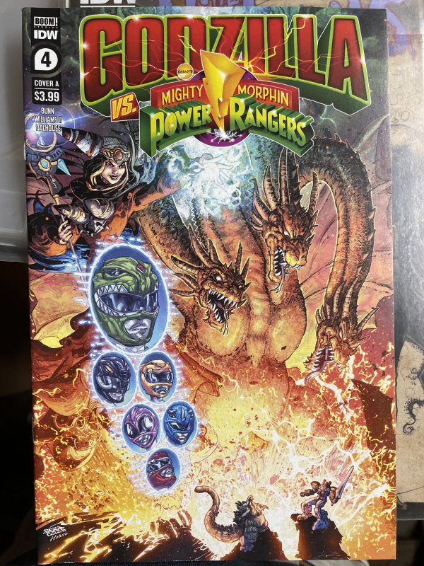Godzilla vs. the Mighty Morphin Power Rangers #4 (2022)