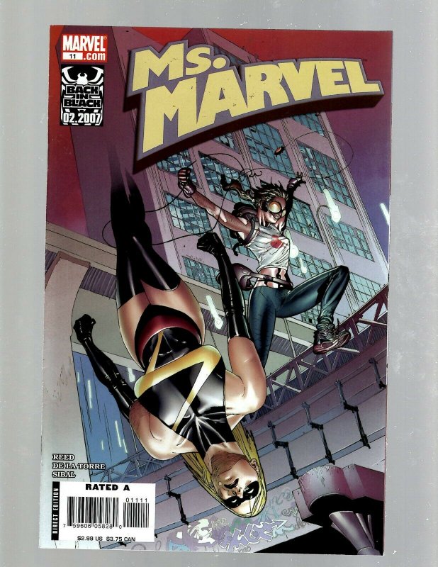 Lot Of 10 Ms. Marvel Comic Books #9 10 11 12 13 14 15 16 17 18 Avengers Hulk EK9