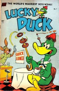 Lucky Duck #7 VG ; Standard | low grade comic July 1953 Golden Age Comic