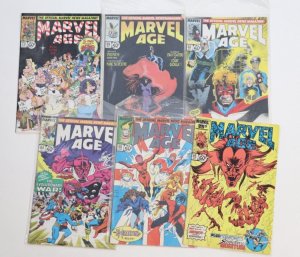 Marvel Age #45, 60 62, 64, 69, 73,  Lot of 5 Comics