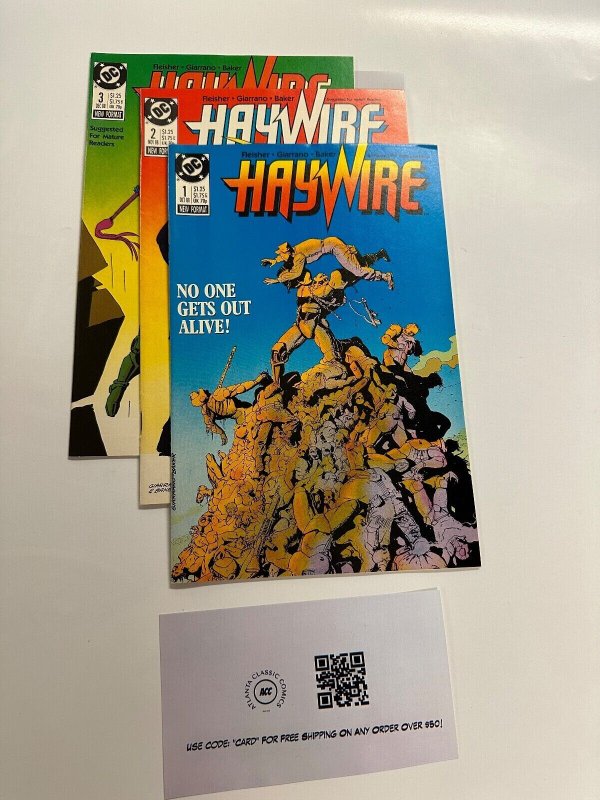 3  Haywire DC Comics # 1 2 3 Superman 72 CT6