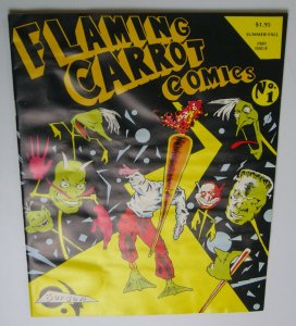 Flaming Carrot Comics #1 signed by bob burden - numbered (3,019 of 6,500) 