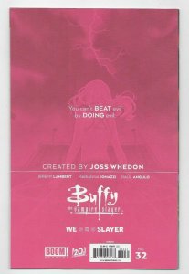 Buffy the Vampire Slayer #32 Boom Comic 2021 Frany 1:10 Virgin Variant Cover