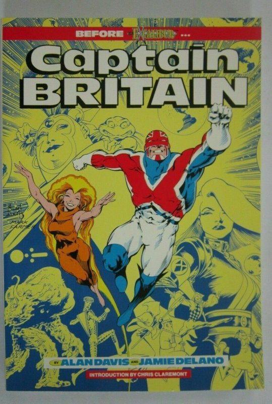 Captain Britain #1 Second Print 8.0 VF (1991)