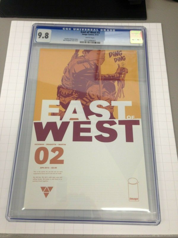 East of West 2 1st print CGC 9.8 In Development by Amazon