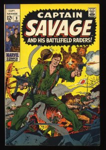 Captain Savage #9 FN/VF 7.0