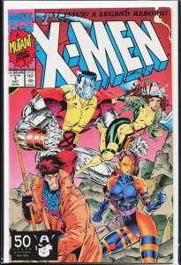 X-Men #1 Colossus and Gambit Cover (1991) X-Men [Key Issue]
